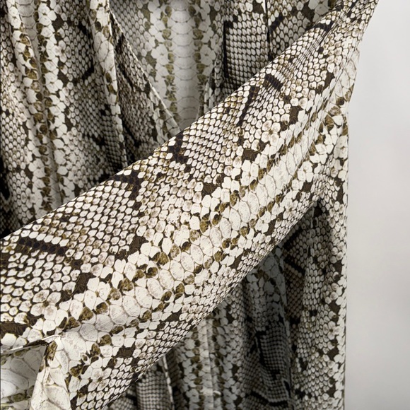 J. Crew Multi-Color Snake Print Blouse - Picture 7 of 16